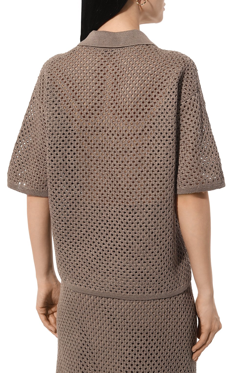 Хлопковой пуловер BRUNELLO CUCINELLI, арт. M7876B1335, фото 4