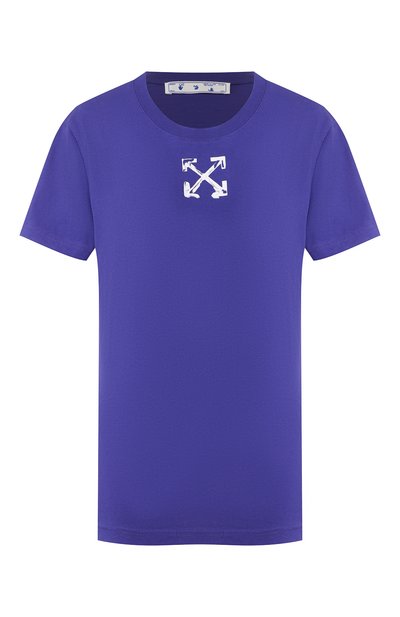 Женская хлопковая футболка OFF-WHITE, арт. 0WAA049S20JER0094501
