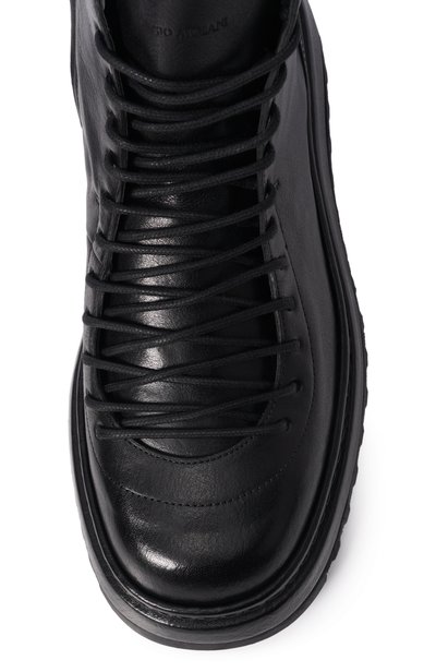 Кожаные ботинки GIORGIO ARMANI черного цвета по цене 145500 руб., арт. GM004736/AF30711, фото 5 Кожаные ботинки GIORGIO ARMANI, арт. GM004736/AF30711, фото 5