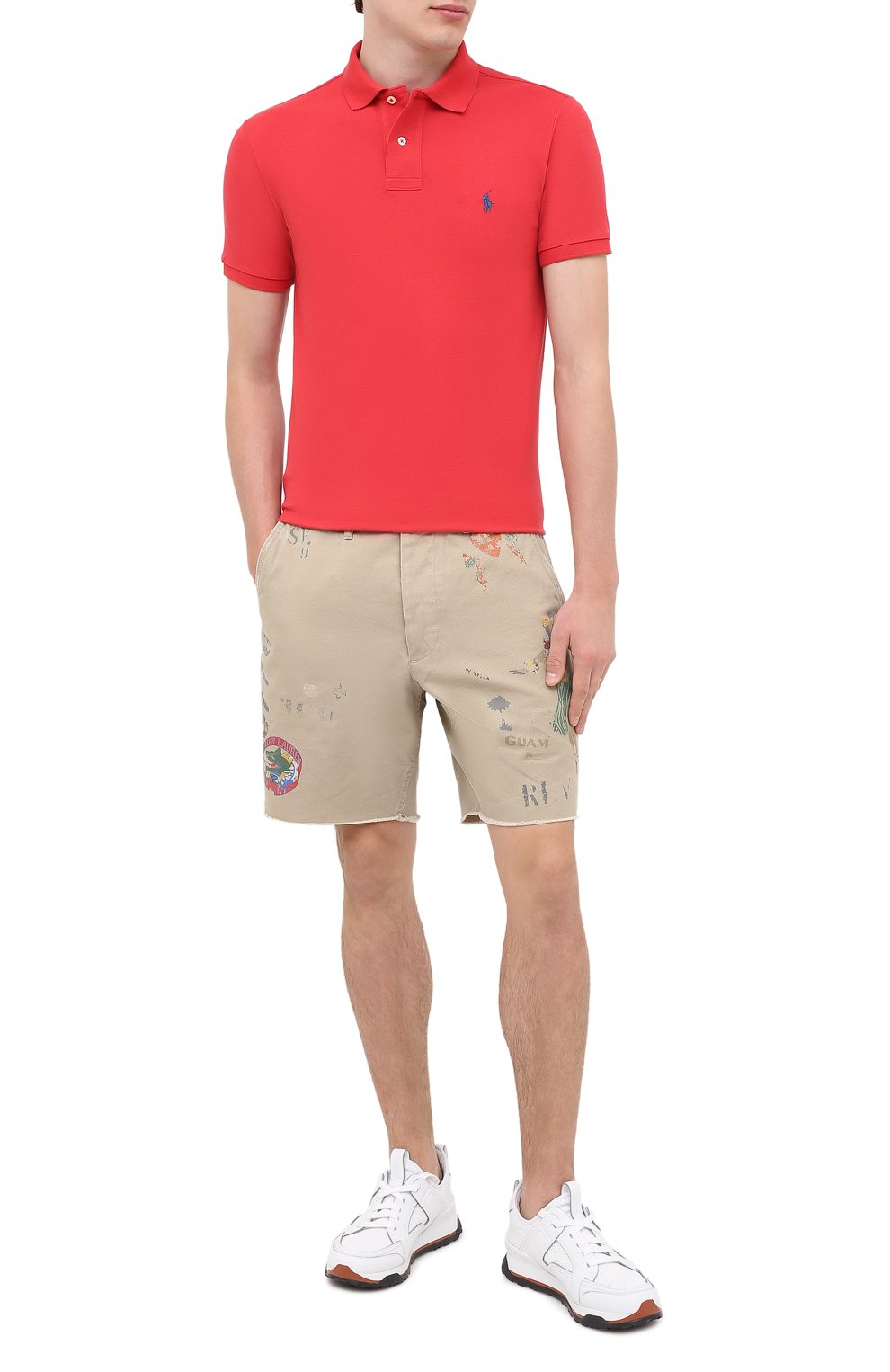 Хлопковое поло POLO RALPH LAUREN, арт. 710536856, фото 2