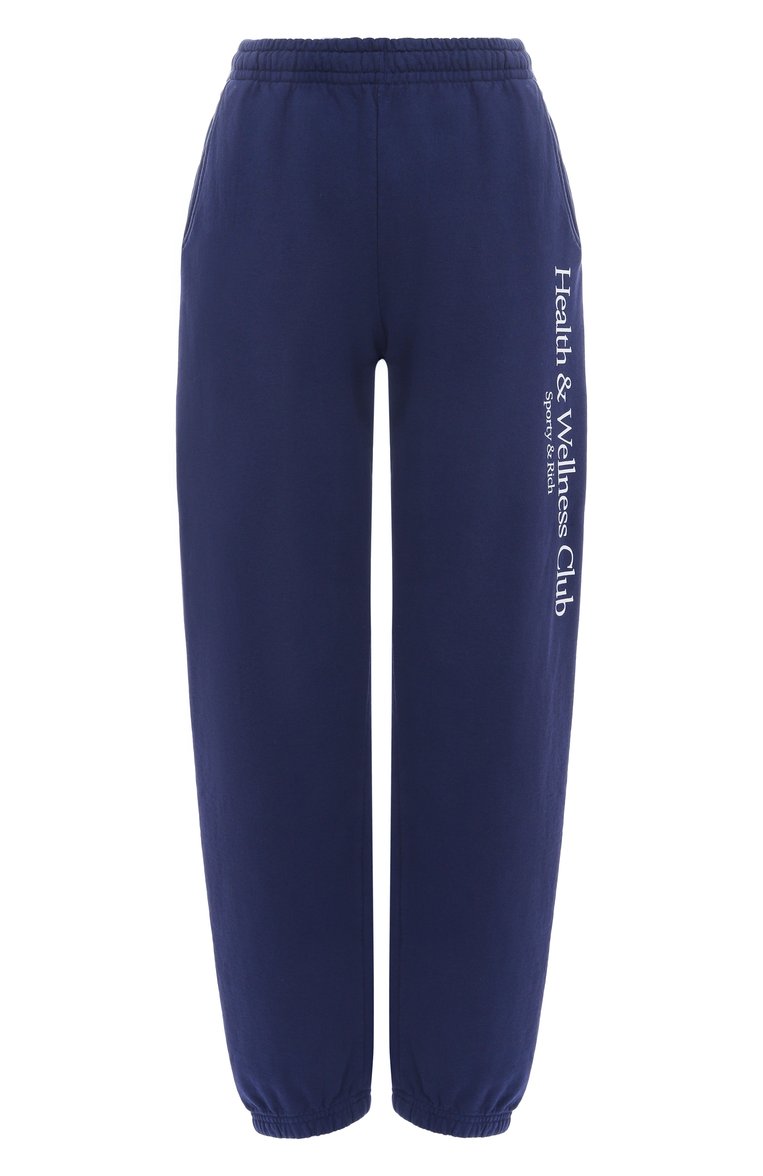 Хлопковые джоггеры SPORTY AND RICH, арт. PA036612241BL106, фото 1