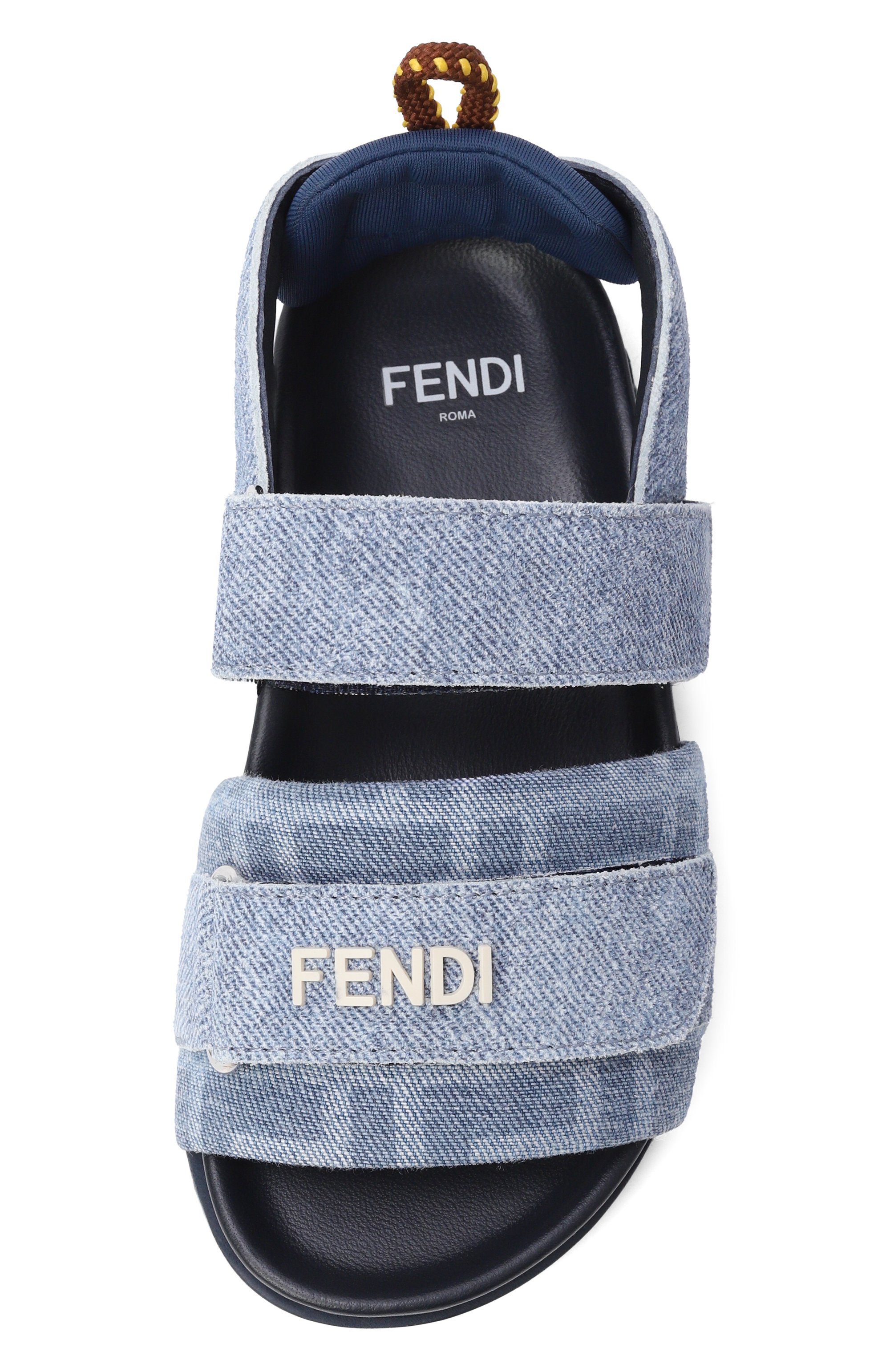 Текстильные сандалии FENDI, арт. JMR554/AWKD_001, фото 4
