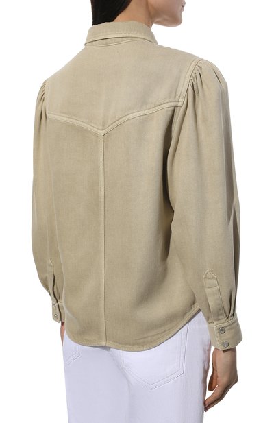 Джинсовая рубашка ISABEL MARANT ETOILE, арт. CH0802-22P021E/TAHISLI, фото 4