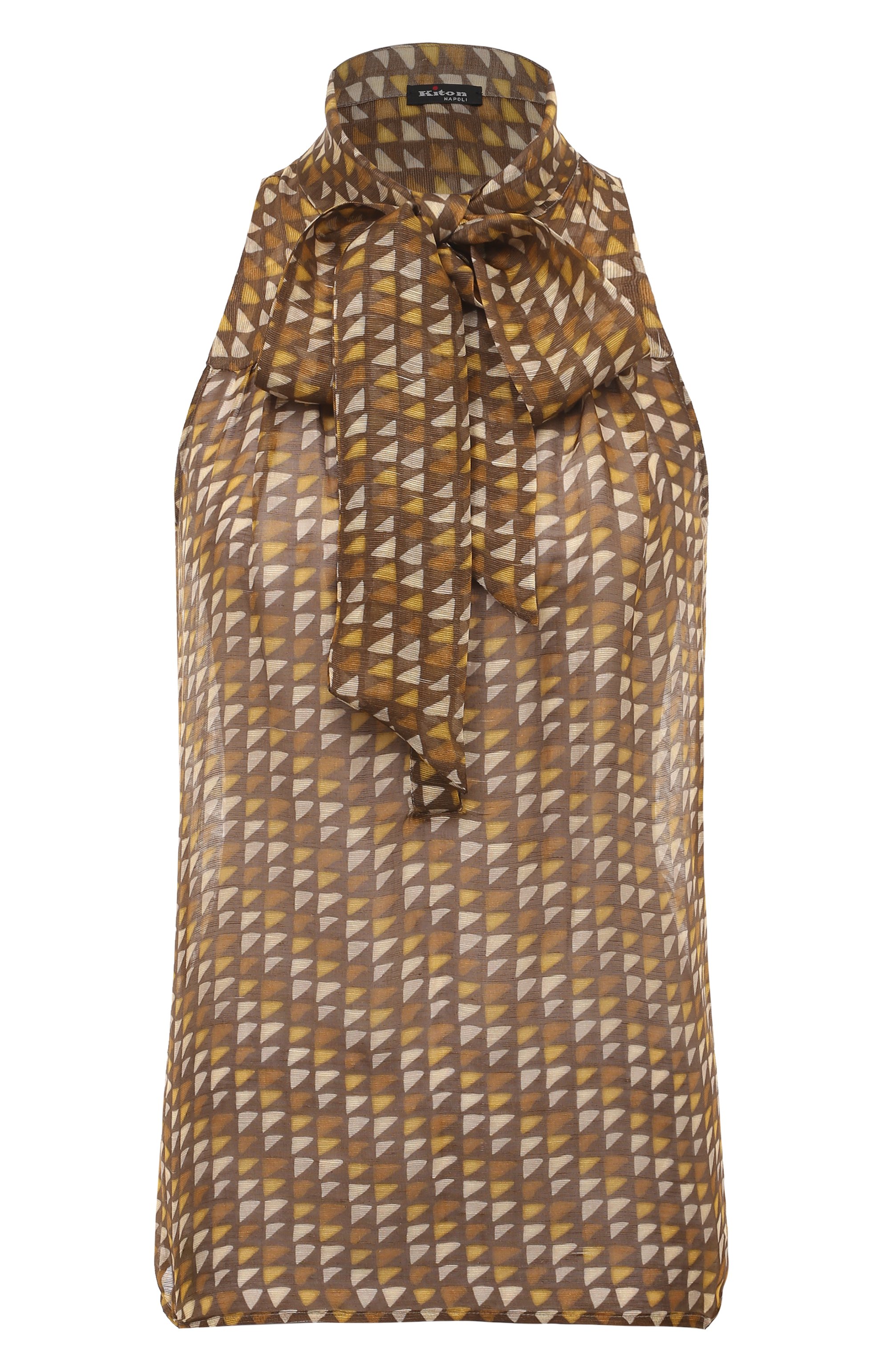 Топ изо льна и шелка KITON, арт. D57466K0977C, фото 1