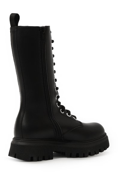 Кожаные ботинки MOSCHINO, арт. 76036/28-35, фото 3