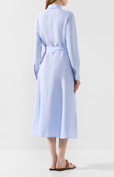 Льняное платье POLO RALPH LAUREN, арт. 211797191, фото 4