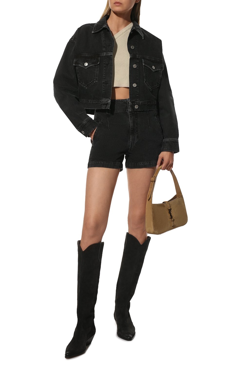 Джинсовые шорты ISABEL MARANT ETOILE, арт. SH0443-22P022E/TIHIANA, фото 2