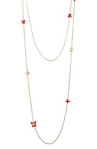 Колье MIMI бесцветного цвета по цене 643500 руб., арт. CXM245G8P81, фото 1 Колье MIMI, арт. CXM245G8P81, фото 1