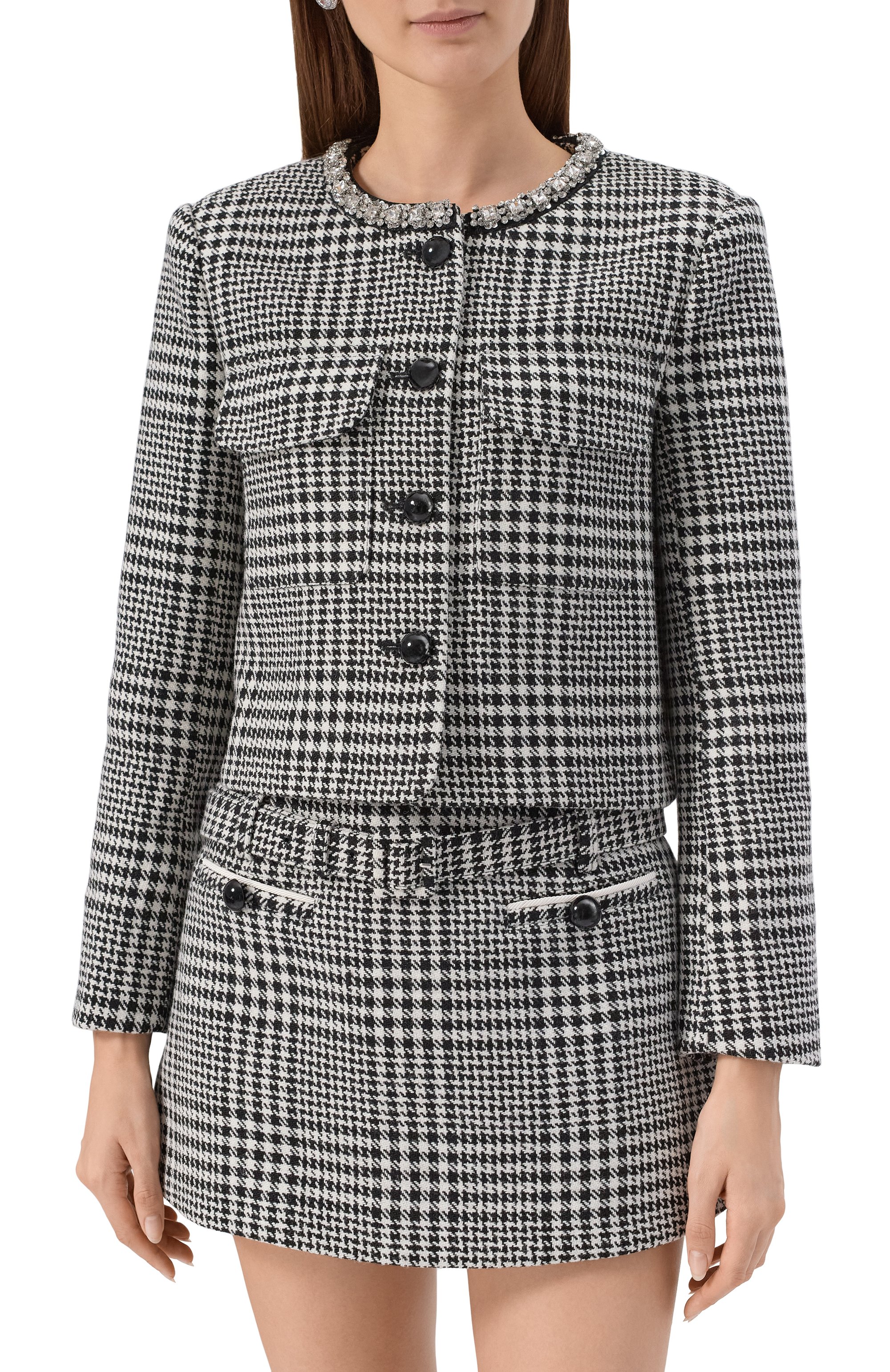 Жакет SELF-PORTRAIT, арт. PF25111JBW, фото 3