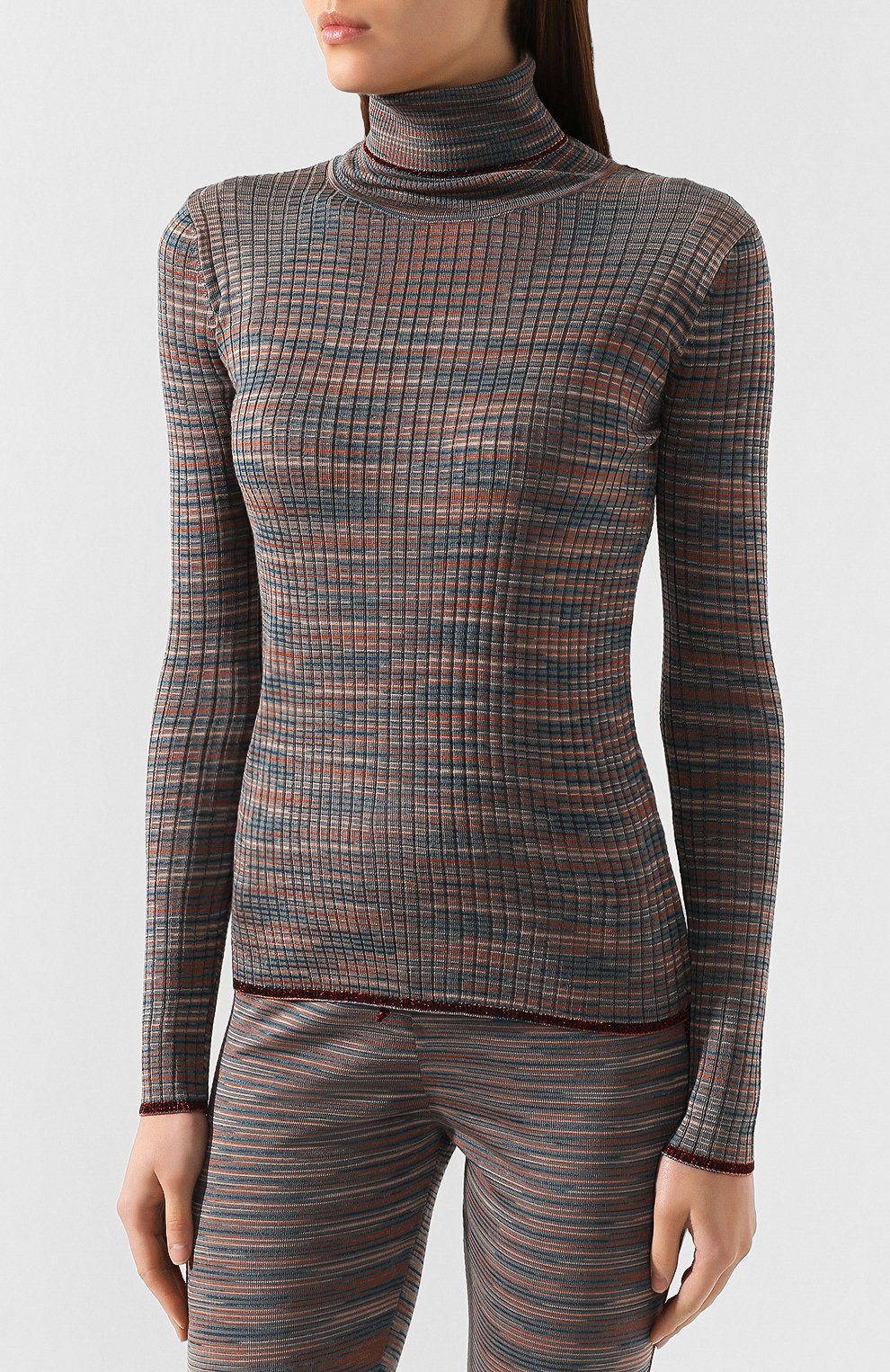 Водолазка из смеси вискозы и шерсти M MISSONI, арт. 2DN00091/2K001Q, фото 3