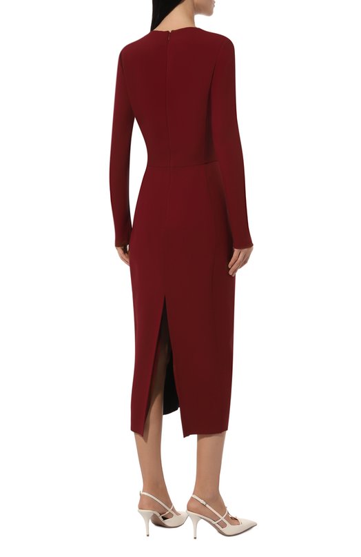 Платье Giambattista Valli 24FWPVTE5099-48BLU Бордовый  24FWPVTE5099-48BLU Фото 4