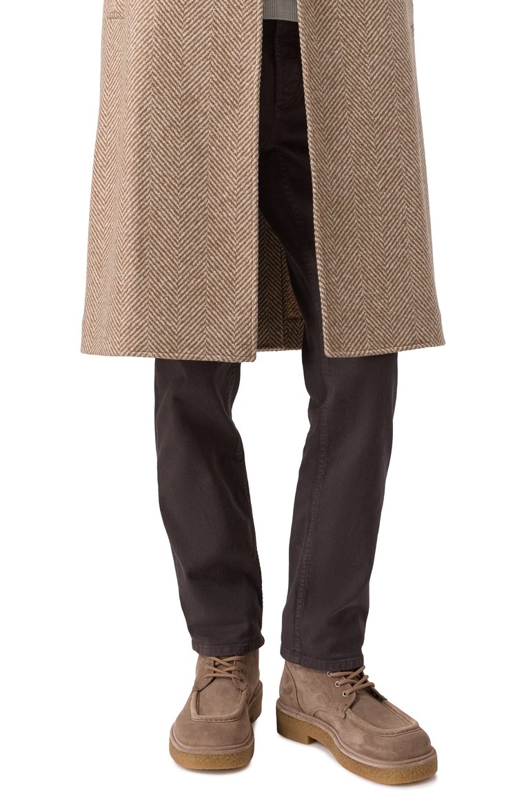 Замшевые ботинки haddock BOTTEGA VENETA, арт. 806864/V4PR1, фото 1
