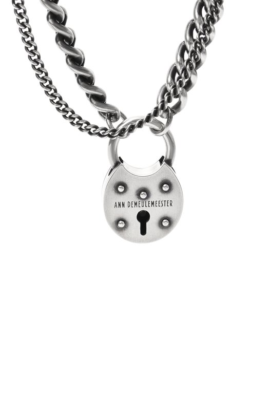 Колье Ann Demeulemeester B0013519/JW020 Серебряный  B0013519/JW020 Фото 3