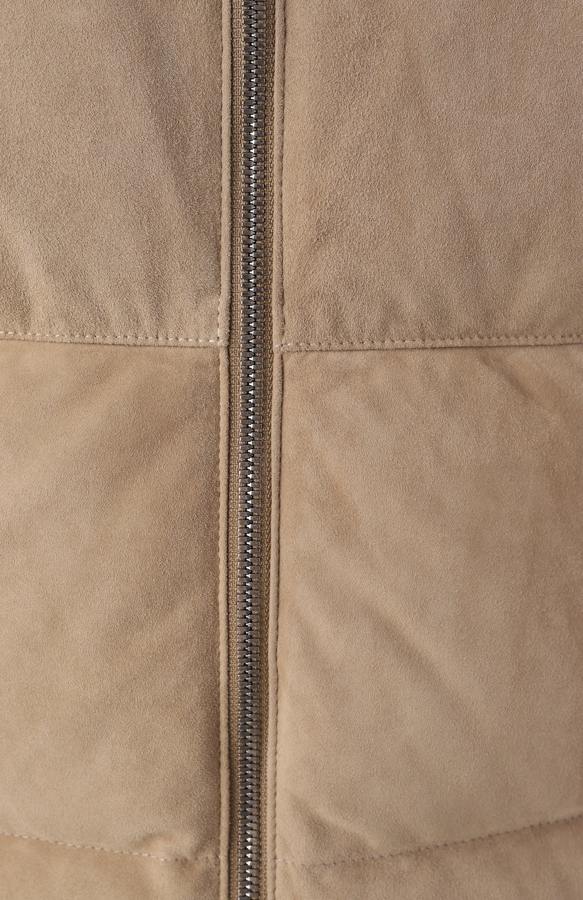 Пуховый жилет с отделкой из нутрии MVST, арт. 22538, фото 6