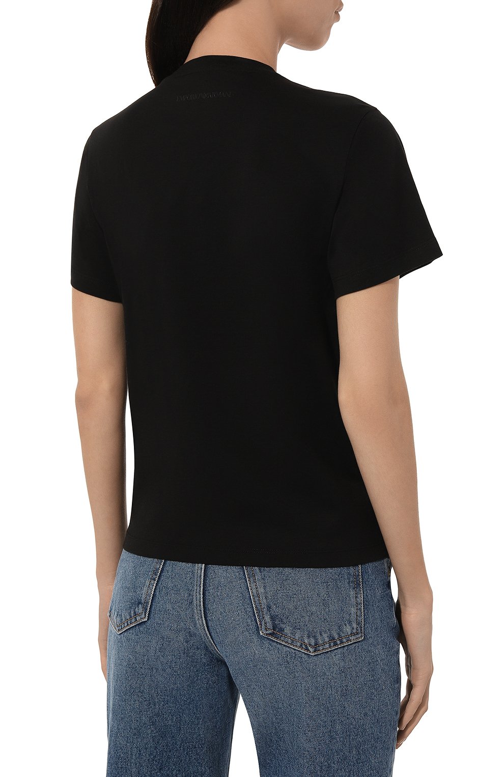Хлопковая футболка EMPORIO ARMANI, арт. 6D2T7F/2JFNZ, фото 4