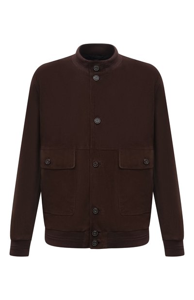 Замшевый бомбер PAUL&SHARK, арт. C0P2005/GE7/3XL-6XL, фото 1