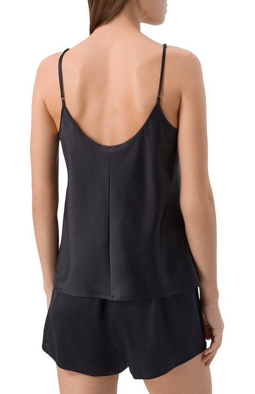 Шелковый топ EDOMO T002003FW2324 Чёрный  T002003FW2324 Фото 4