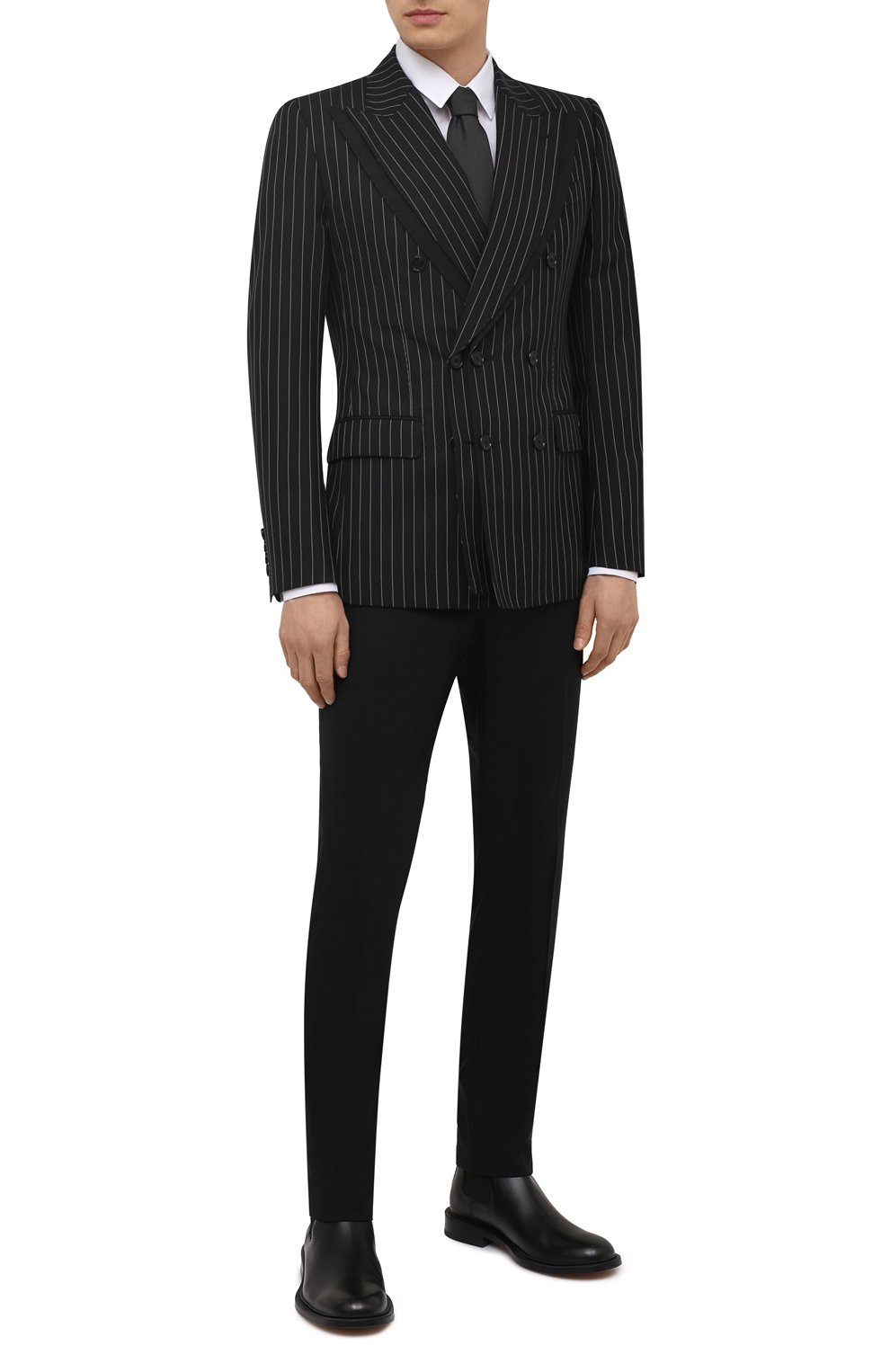 Шерстяной пиджак DOLCE & GABBANA, арт. G2PK3T/FR2YE, фото 2