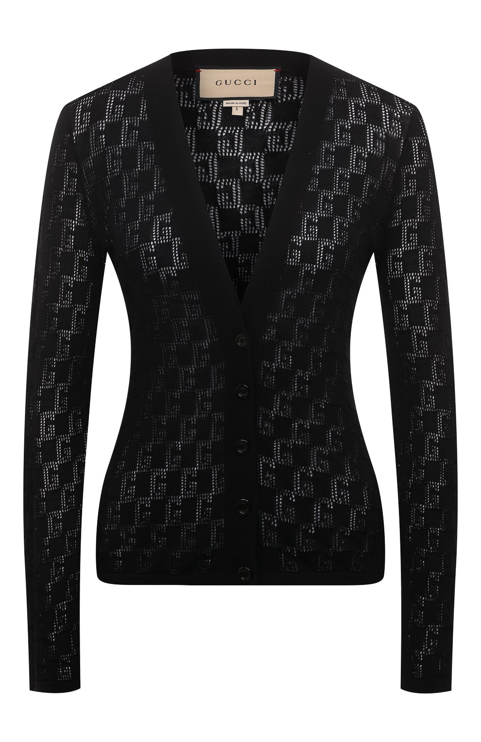 Кардиган из шелка и хлопка GUCCI, арт. 742971/XKC77, фото 1