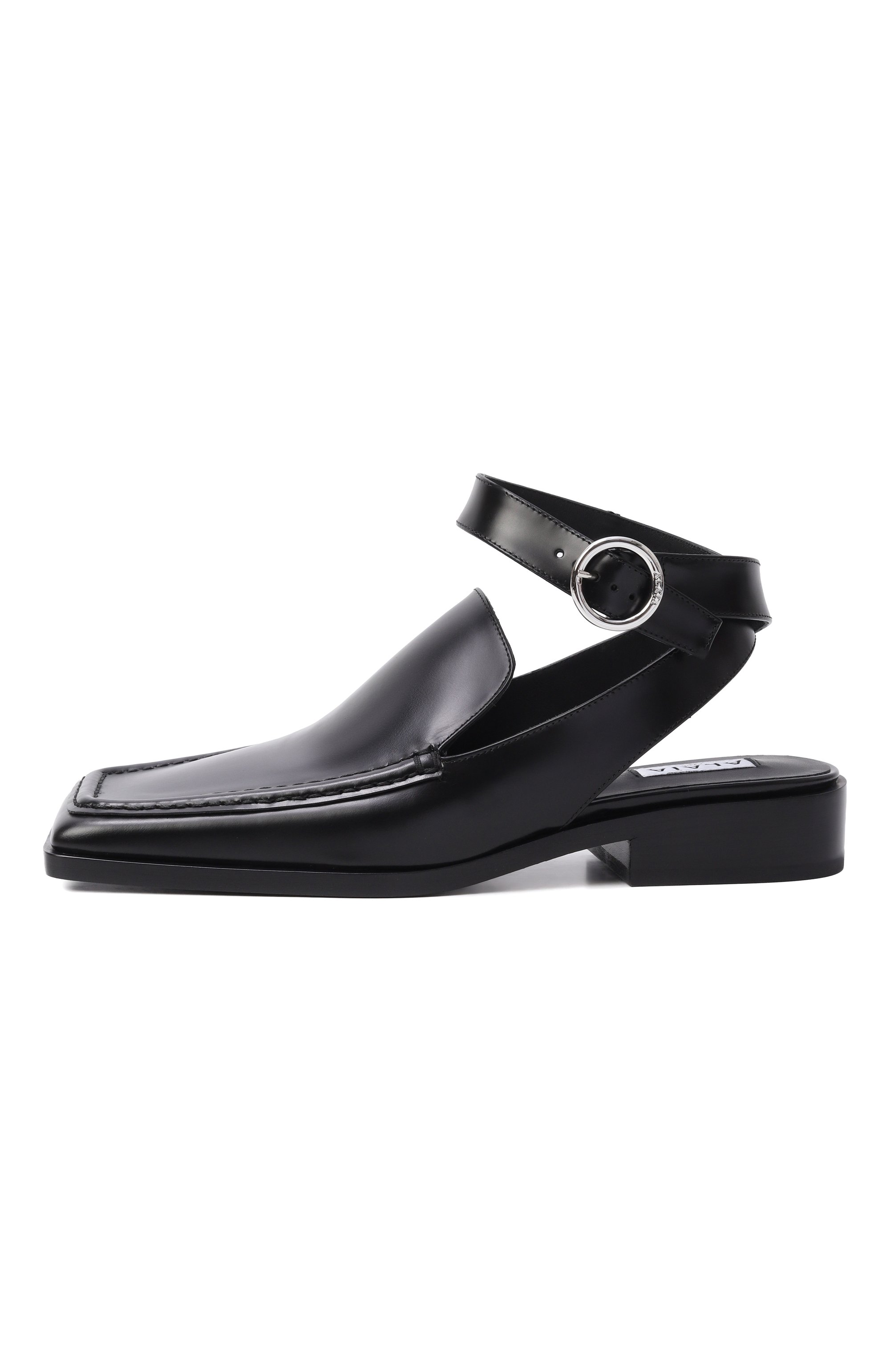 Кожаные сандалии ALAIA, арт. AA3L1001I072, фото 4