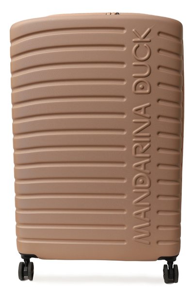 Чемодан flyduck MANDARINA DUCK бежевого цвета по цене 33990 руб., арт. KNV01-918, фото 1 Чемодан flyduck MANDARINA DUCK, арт. KNV01-918, фото 1