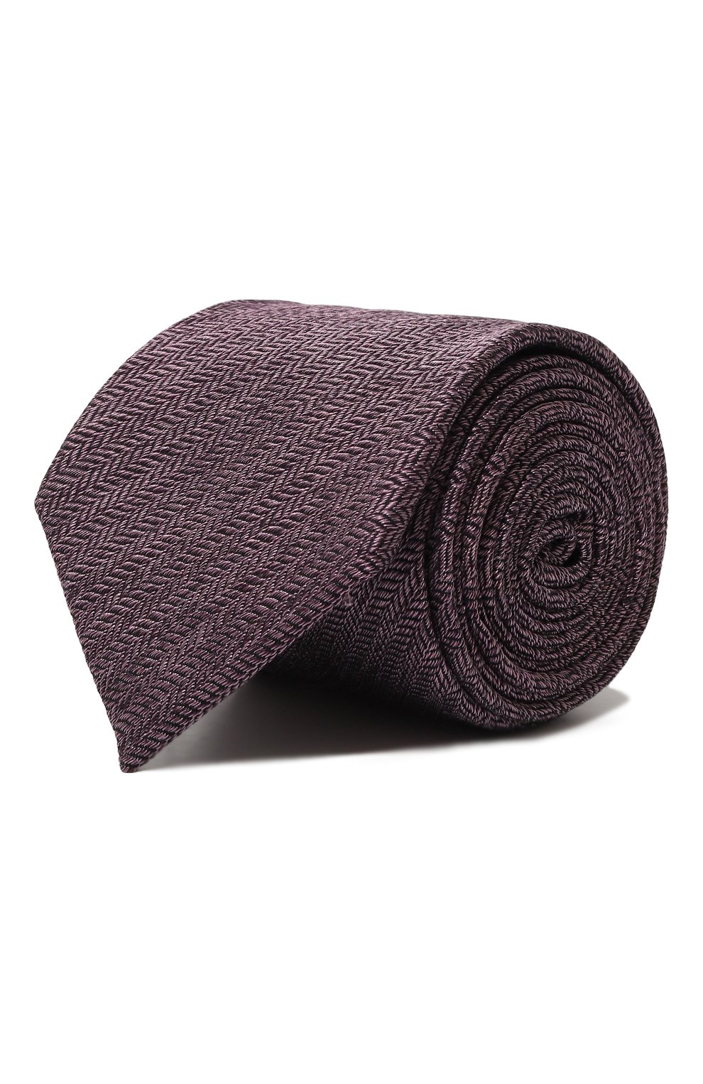 Галстук из хлопка и шелка VAN LAACK фиолетового цвета по цене 12050 руб., арт. LER0Y/K04117, фото 1 Галстук из хлопка и шелка VAN LAACK, арт. LER0Y/K04117, фото 1