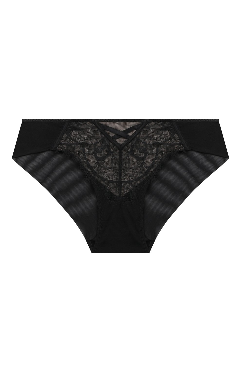 Трусы-слипы CHANTAL THOMASS черного цвета по цене 9960 руб., арт. T220163, фото 1 Трусы-слипы CHANTAL THOMASS, арт. T220163, фото 1