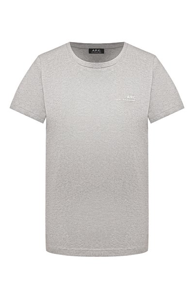 Женская хлопковая футболка A.P.C., арт. C0FBT-F26012