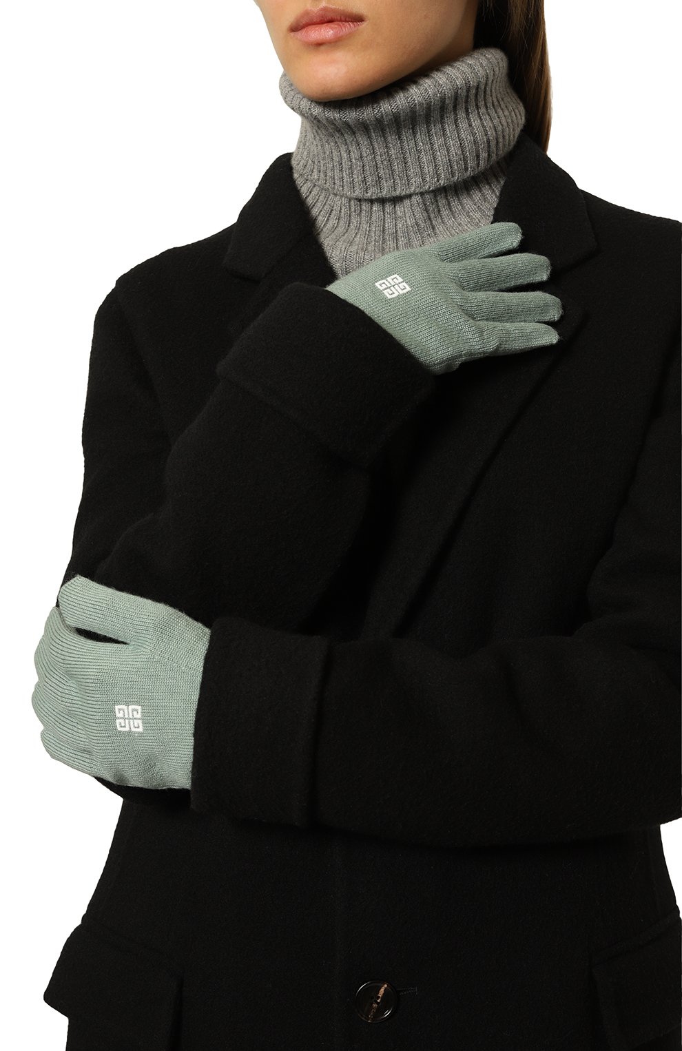 Шерстяные перчатки GIVENCHY, арт. GWGUAN, фото 2