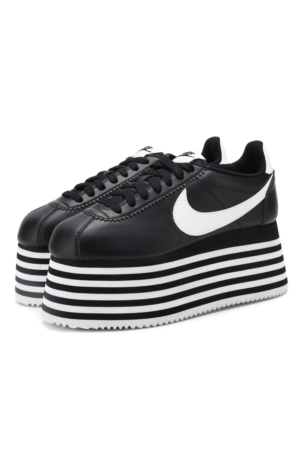 Кожаные кеды cortez comme des garcons x nike NIKE, арт. GB-K121-001, фото 1