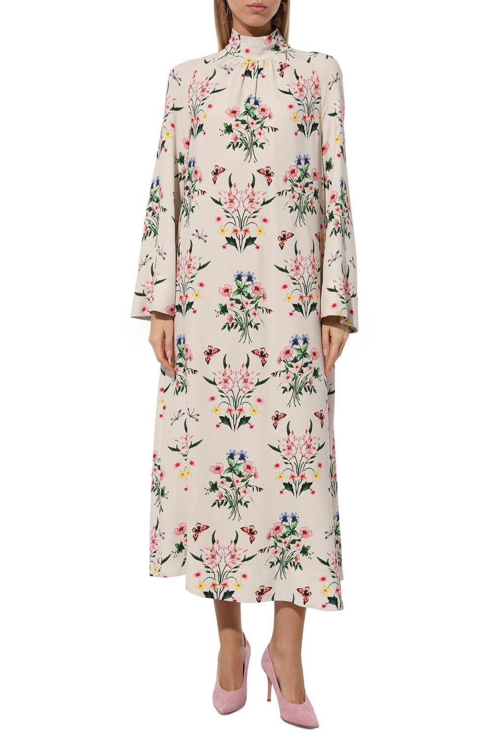 Платье из вискозы GIAMBATTISTA VALLI, арт. 24FWSVTE5012-C4PRI, фото 3