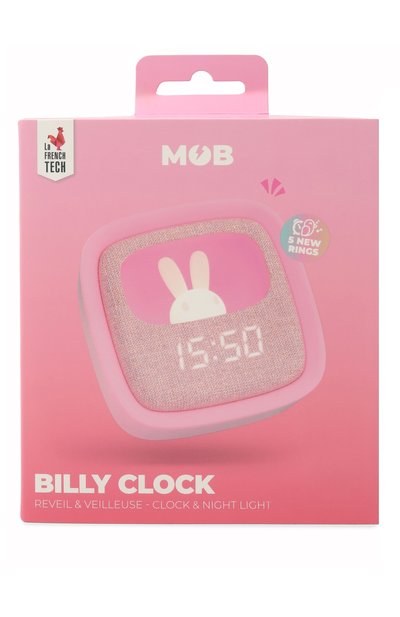 Светильник-часы billy clock and light - marshmallow PLAYFOREVER, арт. BILLY-MARSH-03