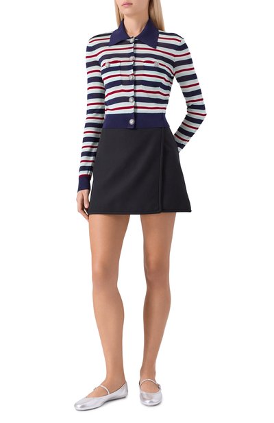 Кардиган из вискозы SELF-PORTRAIT, арт. PF25050TBL, фото 2