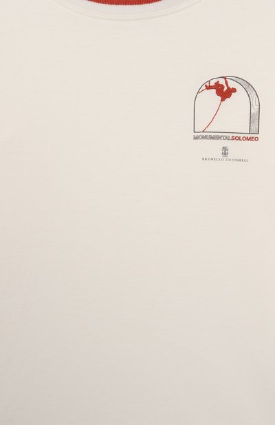 Хлопковый лонгслив BRUNELLO CUCINELLI, арт. B0B13T178B, фото 3