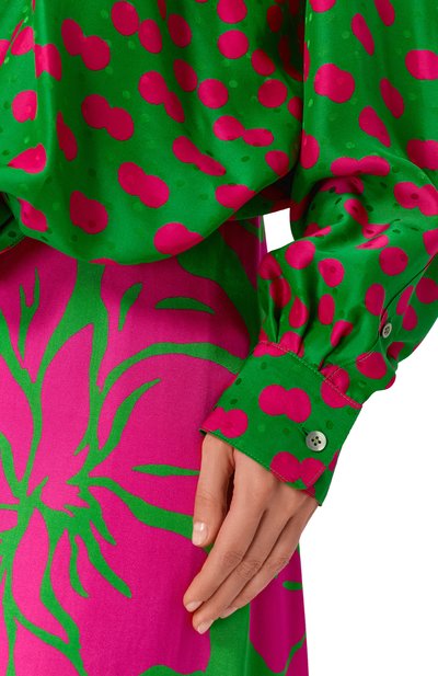 Блузка из вискозы и шелка DRIES VAN NOTEN, арт. 261-010744/3114, фото 5