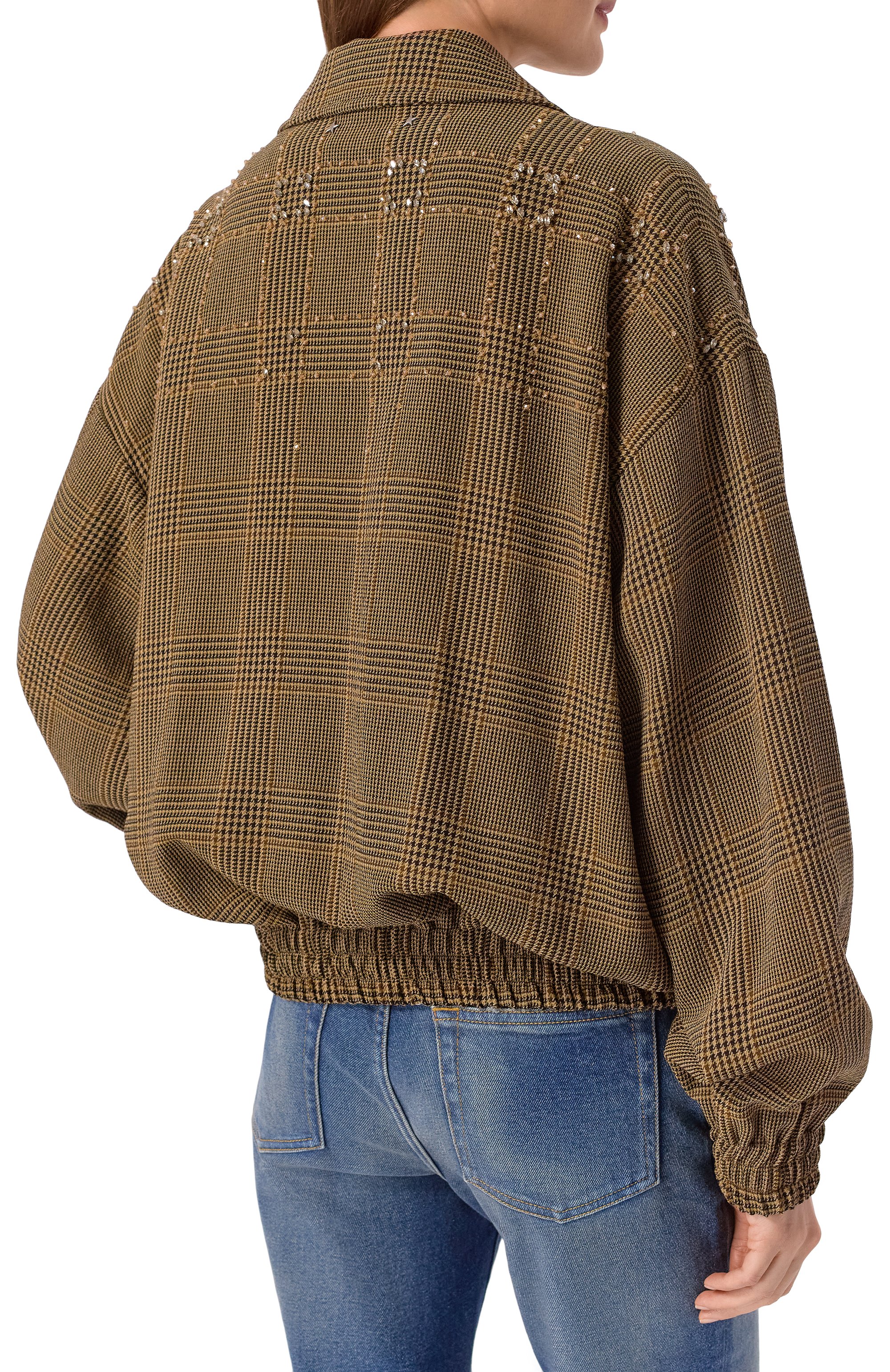 Шерстяной бомбер GOLDEN GOOSE DELUXE BRAND, арт. GWP02320.P002095, фото 4