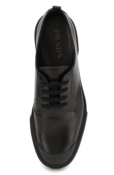 Кожаные дерби PRADA, арт. 2EE286-ZJY-F0002, фото 5