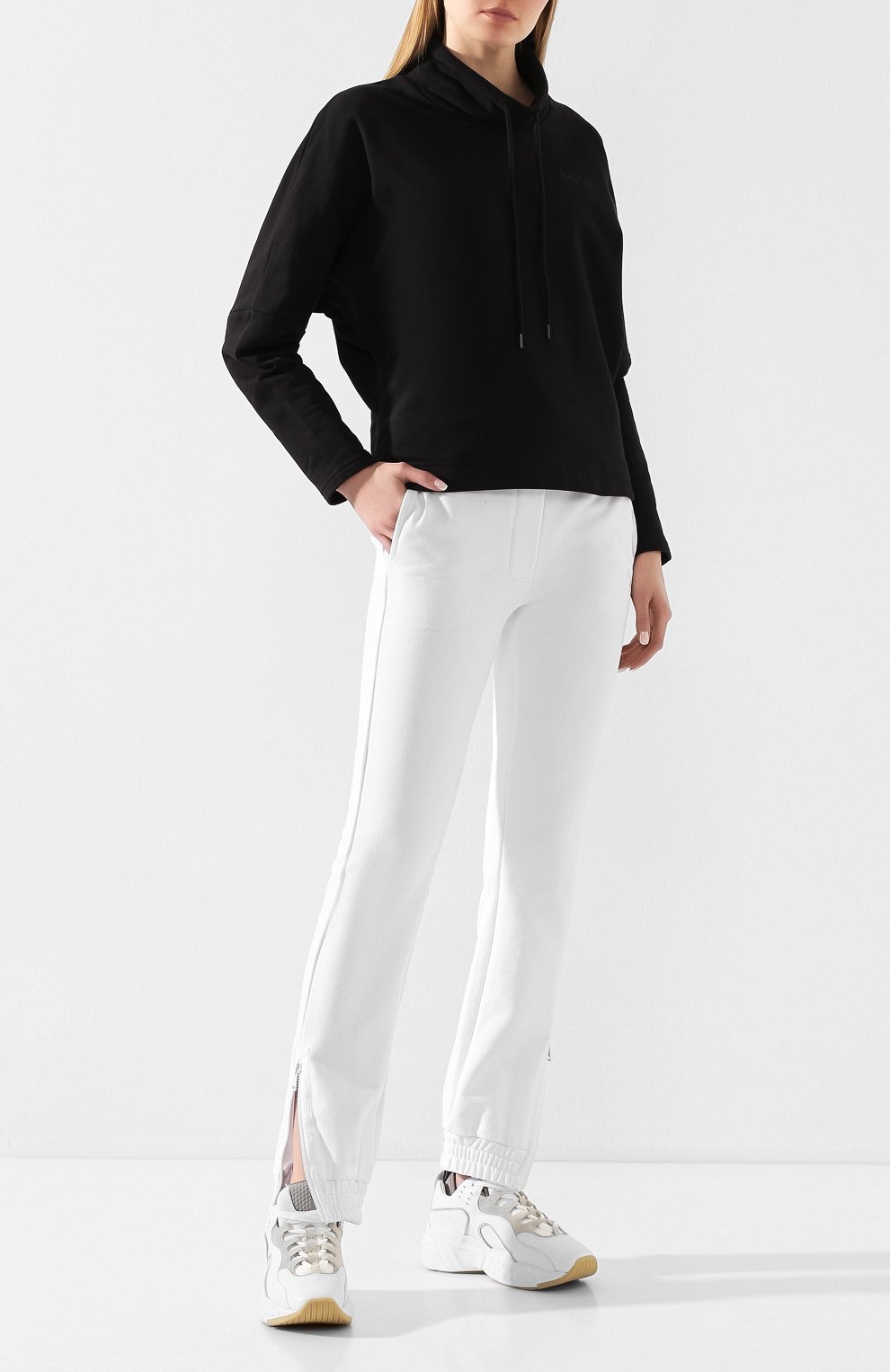 Хлопковый пуловер MCQ SWALLOW, арт. 586882/R0H02, фото 2