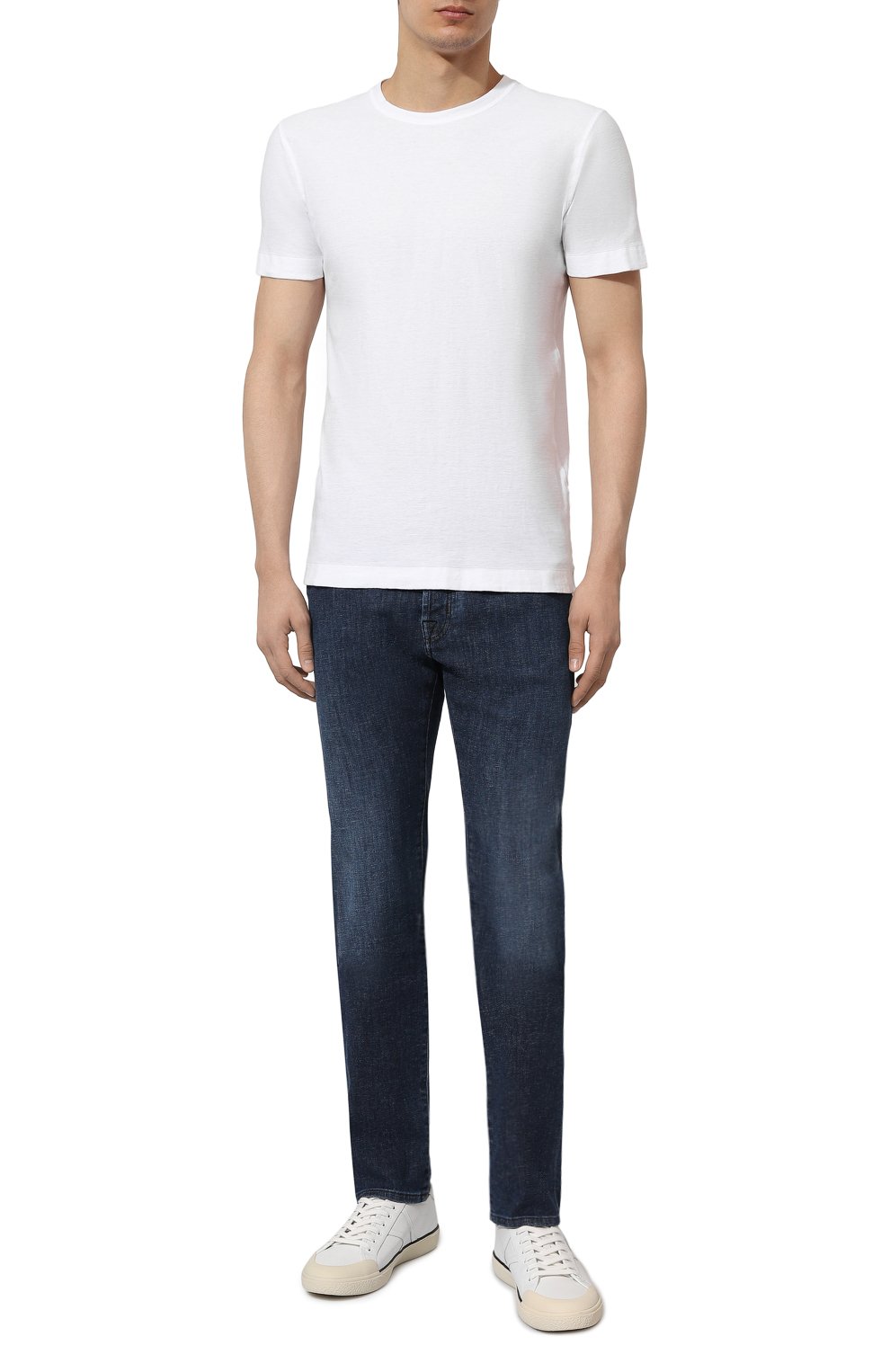 Хлопковая футболка HANNES ROETHER, арт. YA35N-K.200, фото 2