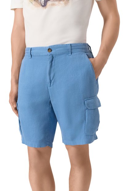 Льняные шорты MC2 SAINT BARTH, арт. STBM R0DI/01964H, фото 3