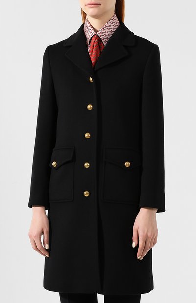 Шерстяное пальто GUCCI, арт. 494500/ZHW03, фото 3