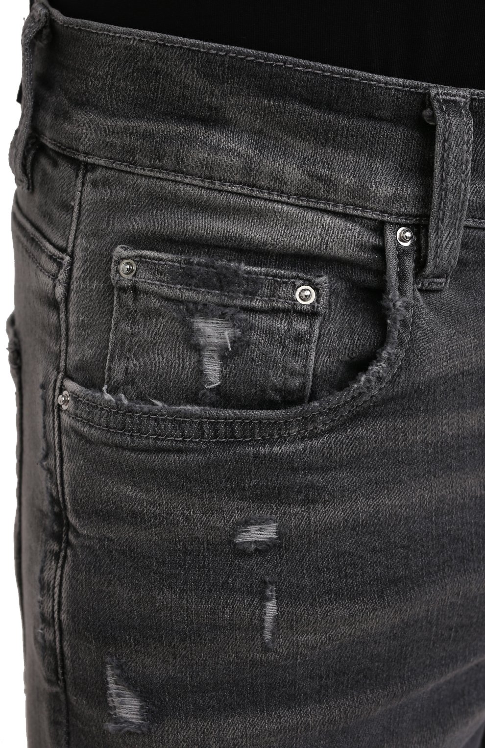 Джинсы AMIRI серого цвета по цене 116000 руб., арт. MDS009-031, фото 5 Джинсы AMIRI, арт. MDS009-031, фото 5