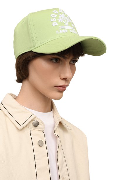 Хлопковая бейсболка DSQUARED2, арт. BCW0132, фото 2