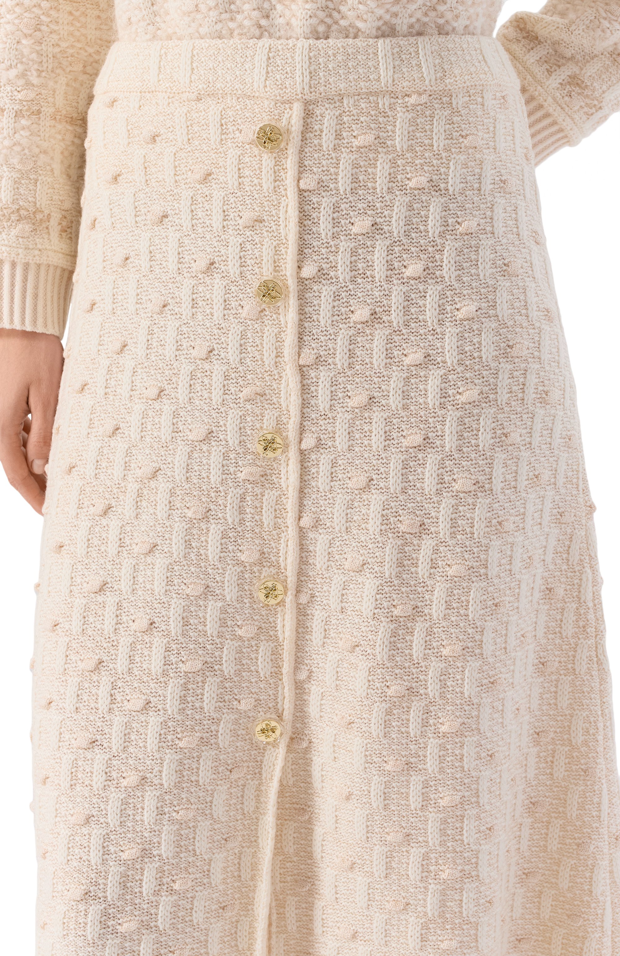 Юбка из шерсти и вискозы AND THE BRAND, арт. W26-SK049-1002-102, фото 5