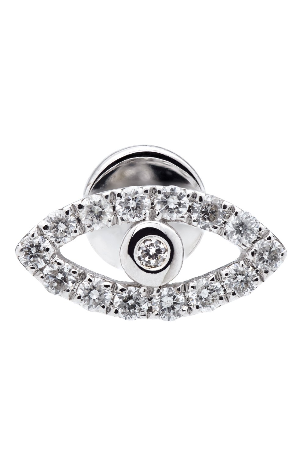 Серьга PERSEE PARIS бесцветного цвета по цене 136500 руб., арт. EA77341-WG, фото 1 Серьга PERSEE PARIS, арт. EA77341-WG, фото 1