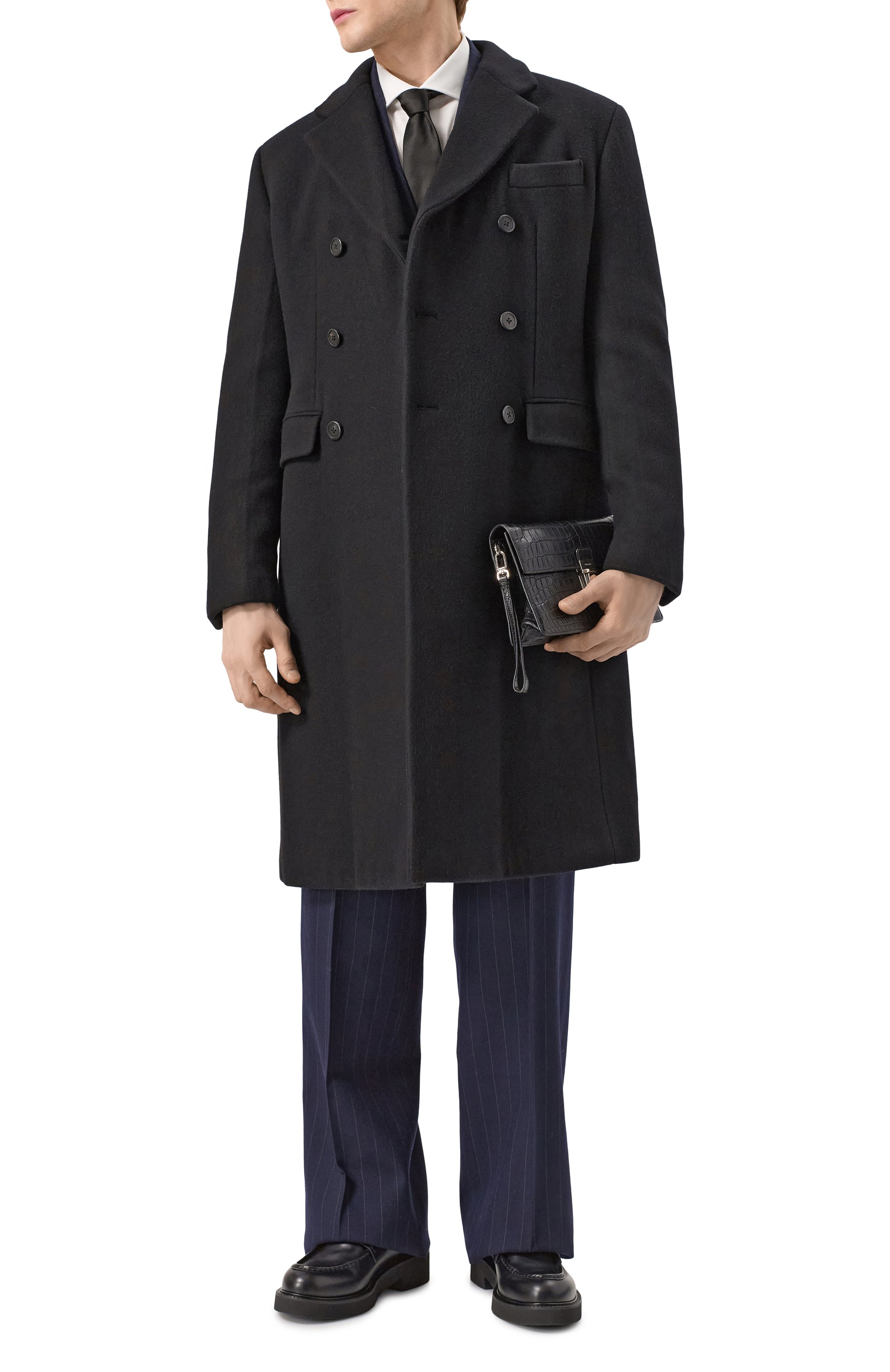 Кашемировое пальто PRADA, арт. UC421S-1UWK-F0002-192, фото 2