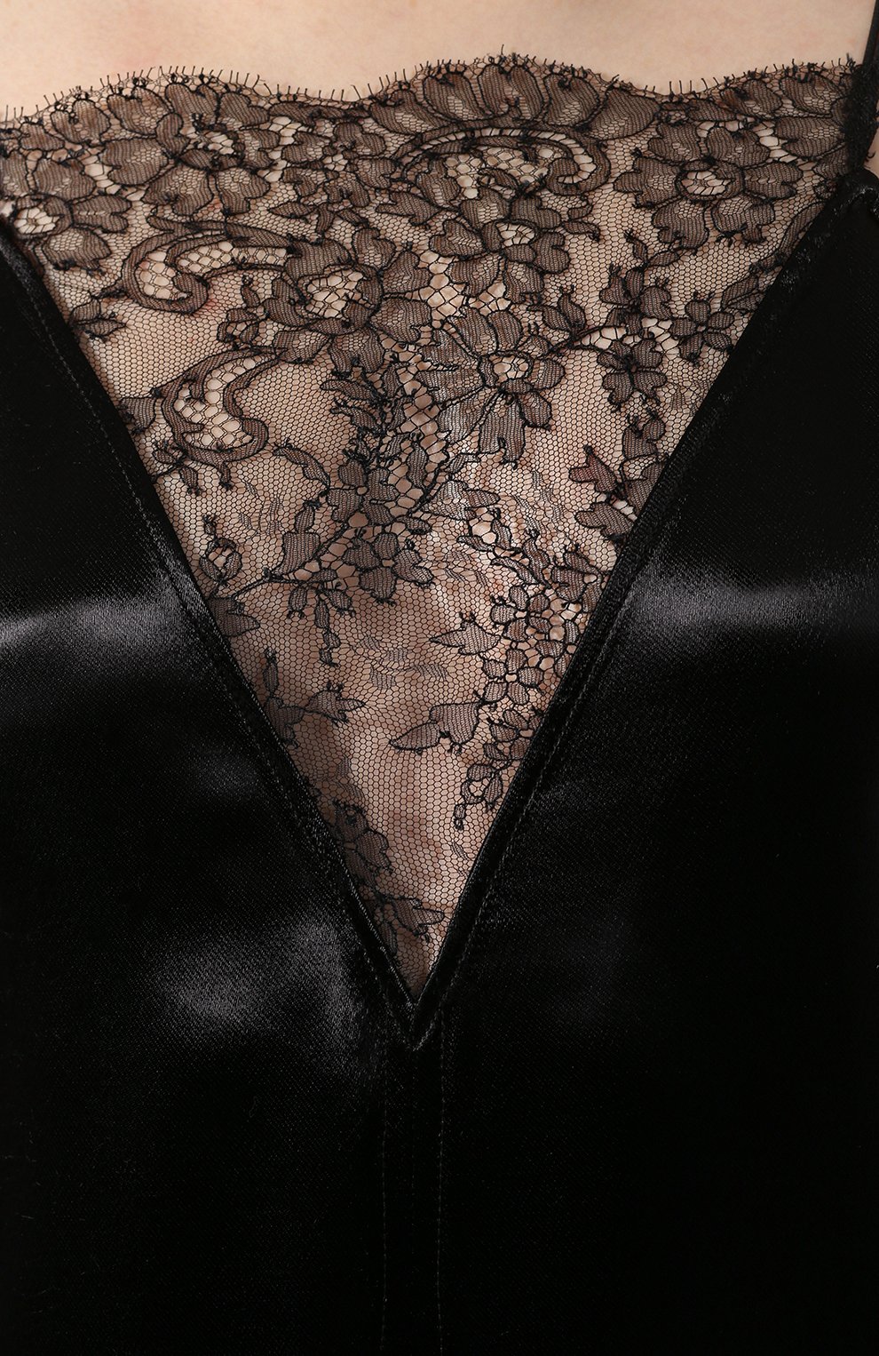 Платье из вискозы KHAITE черного цвета по цене 158500 руб., арт. 5117421/LEANDRA, фото 5 Платье из вискозы KHAITE, арт. 5117421/LEANDRA, фото 5