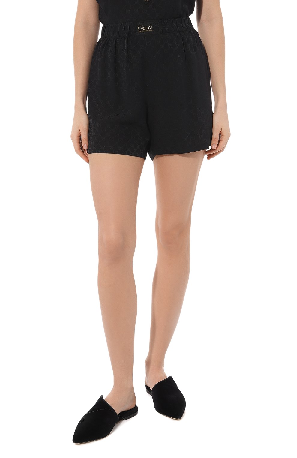 Шелковые шорты GUCCI, арт. 631681 XJCUD, фото 3