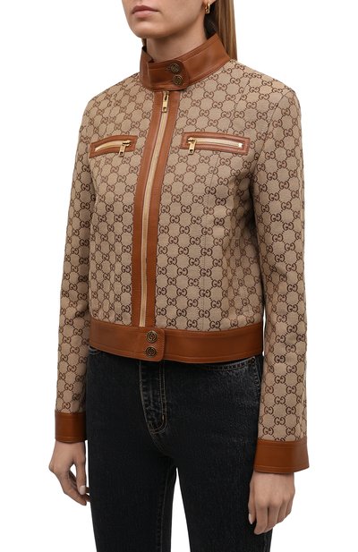 Хлопковая куртка GUCCI, арт. 681034/Z8AV6, фото 3