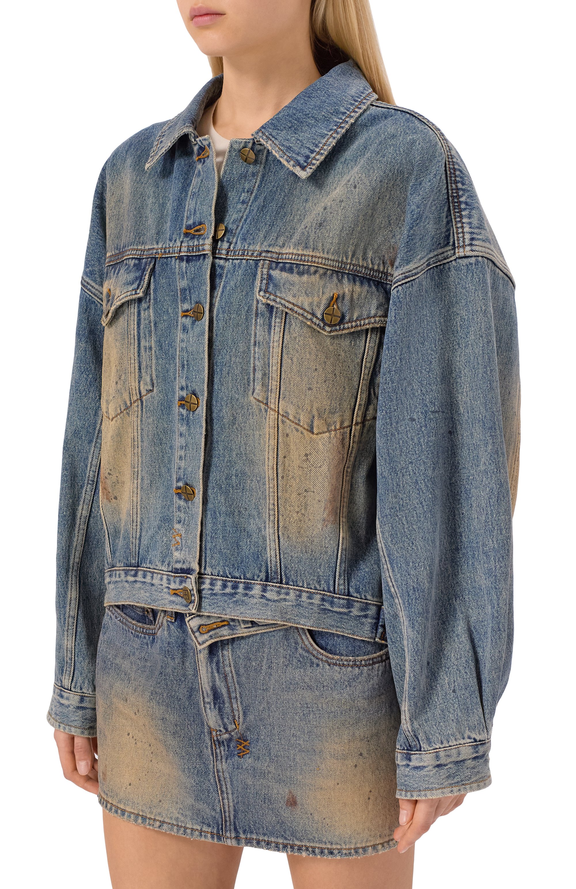 Джинсовая куртка KSUBI, арт. WFA25JK002, фото 3